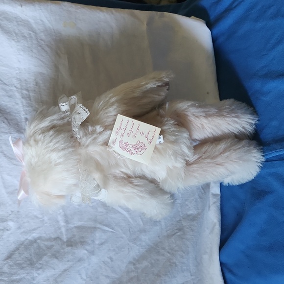 Joan Woessner Mohair Bear 12" Collectable with Tag Jointed - Picture 2 of 3